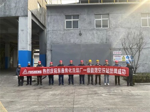 東鑫焦化洗煤廠復盛一級能效站掛牌儀式成功舉行(圖4)