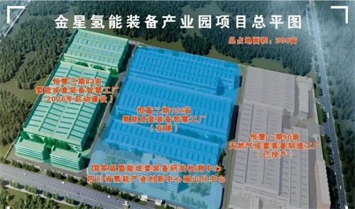 金星集團天府新區(qū)氫能設(shè)備產(chǎn)業(yè)園實地調(diào)查(圖4)