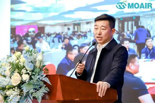 通潤驅動集團總裁兼蘇州牧豐總經理張力致辭_牧風空氣壓縮機,牧(圖3)