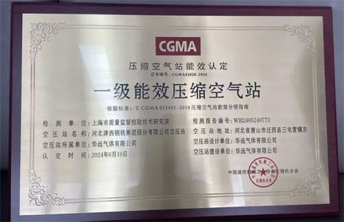 20250320525230.jpg 河北金溪鋼鐵有限公司成功突破一級(jí)能效壓縮空氣站標(biāo)準(zhǔn)(圖2)