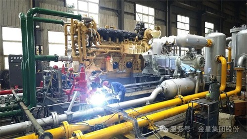 金星集團(tuán)有限公司開發(fā)制造重型大功率燃燒驅(qū)動(dòng)活塞壓縮機(jī)(圖3)