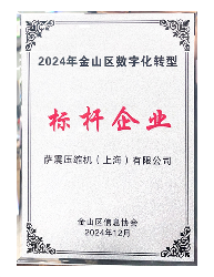 薩震壓縮機(jī)榮獲“2024年金山區(qū)數(shù)字化轉(zhuǎn)型標(biāo)桿企業(yè)”稱(chēng)號(hào)(圖3)