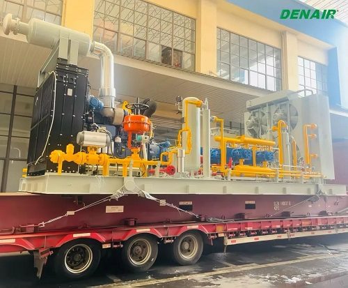 德耐爾CNG加氣站交鑰匙工程項(xiàng)目確保安裝階段到達(dá)現(xiàn)場(圖1)