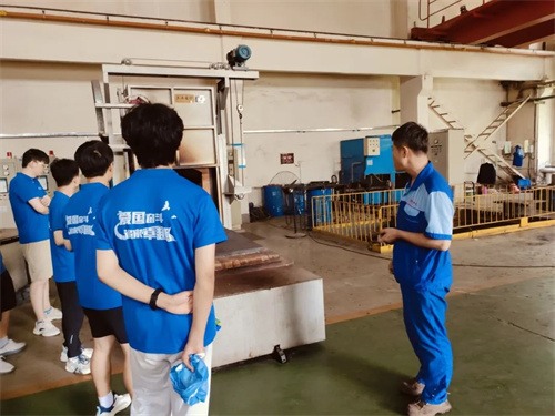 去沈陽申元氣體壓縮機有限公司開展社會實踐活動(圖2)