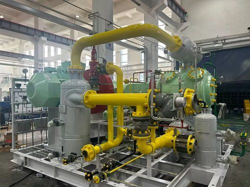 豐電金凱威成功完成全球能源巨頭沙特阿美生產(chǎn)的活塞壓縮機試運行(圖1)