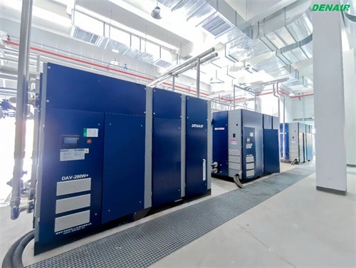 德耐爾正式購買6臺(tái)噴油螺桿DAV280W+和2臺(tái)油封螺桿真空(圖1)